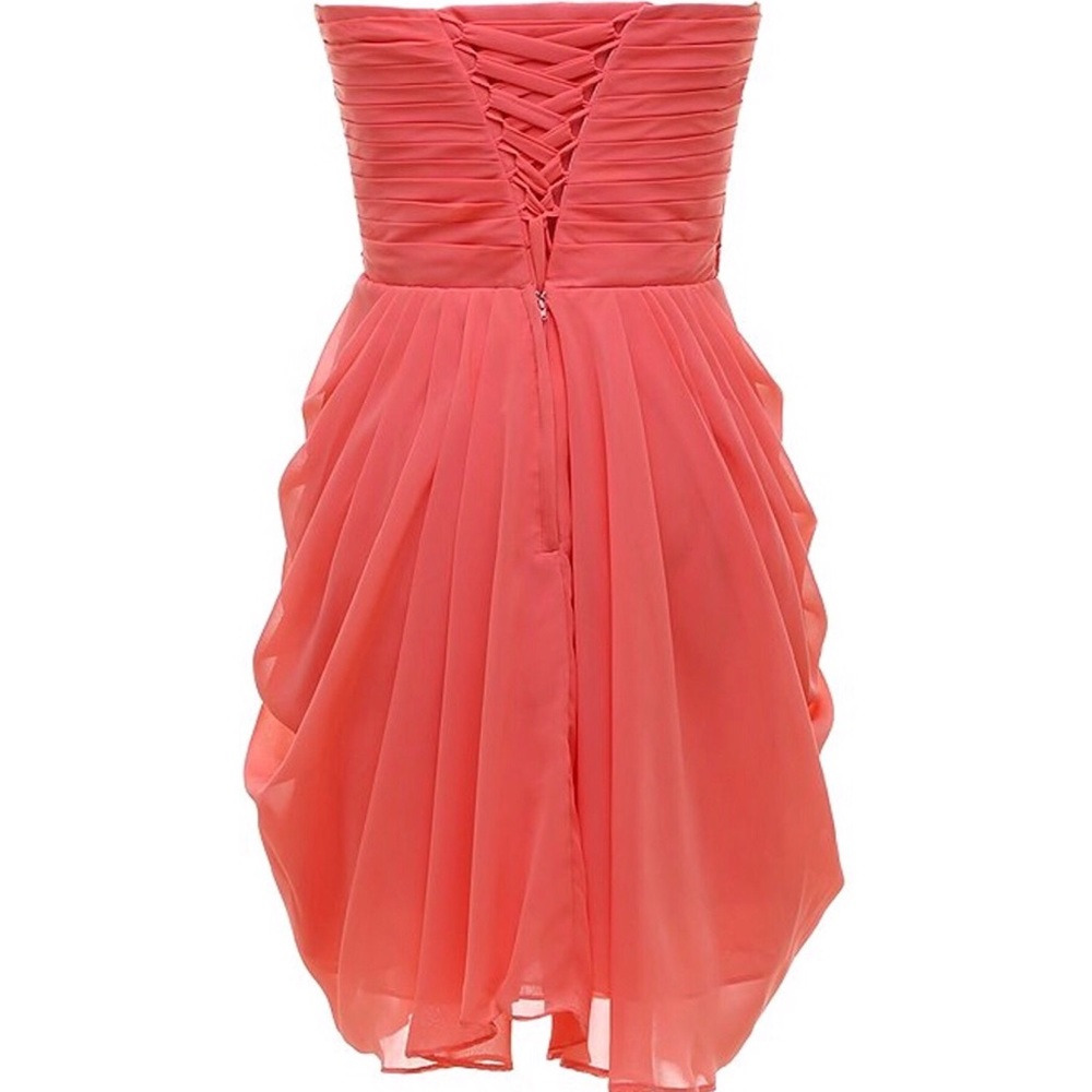 Coral dress
